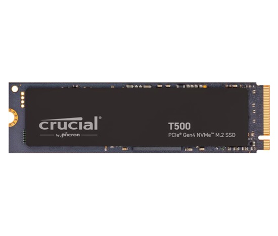 CRUCIAL SSD 1TB T500, M.2 2280, PCIe Gen4x4, R:7300/W:6800MB/s