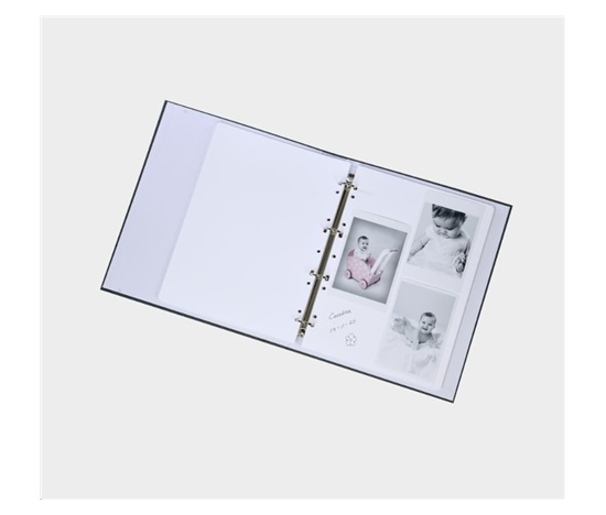 Focus Base Line Canvas Ringbinder Beige