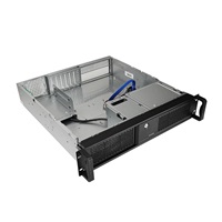 CHIEFTEC skříň Rackmount 2U mATX/ATX, UNC-209SR-B, 400W PSU, 20" Slide Rail, Black