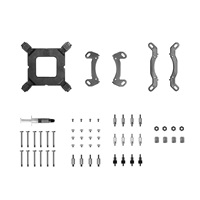 CHIEFTEC vodní chlazení CPU Iceberg 360, 2x360mm ARGB, ARGB vodní blok, LGA1851, AM5, černá