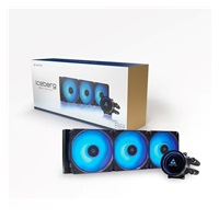 CHIEFTEC vodní chlazení CPU Iceberg 360, 2x360mm ARGB, ARGB vodní blok, LGA1851, AM5, černá