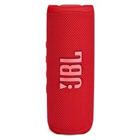 JBL Flip 6 Red přenosný vodotěsný Bluetooth reproduktor, IP67, 12 hodin přehrávání, ochrana USB nabíjení, červená