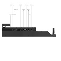 LENOVO LCD T75 - 75”,IPS,matný,16:9,3840x2160,Touch,60Hz,8ms,400cd/m2,1200:1,HDMI,DP,USB-C,ThB,RJ45,USBHub,VESA