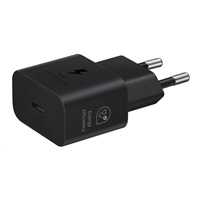 Samsung cestovní nabíječka EP-T2510NBE, GaN Tech, Fast charging, 25W, USB-C, černá