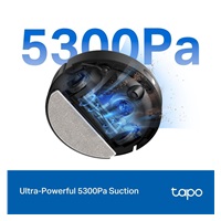 TP-Link Tapo RV30 Max Plus robotický vysavač s mopem a stanicí (LiDAR+IMU, 2,4 GHz, BT, černý)