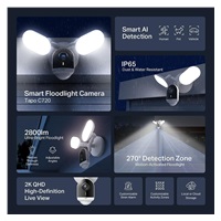 TP-Link Tapo C720 venkovní kamera s reflektory (4MP, 2K QHD, 1440p, IR 30m, WiFi, microSDcard, IP65)