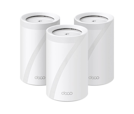 TP-Link Deco BE65(3-pack) WiFi7 Mesh(BE9300,2,4GHz/5GHz/6GHz,4x2,5GbELAN/WAN, 1xUSB3.0)