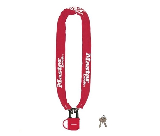 Master Lock 8390EURDPROCOLR řetězový zámek na kolo - 6mm