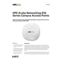 Aruba AP-615 (RW) Dual-radio Tri-band 2x2:2 802.11ax Wi-Fi 6E Internal Antennas Campus AP RENEW R7J49A