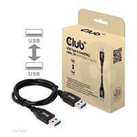 Club3D Kabel USB 3.2 Gen2 Typ-A, 3A M/M, 50 cm
