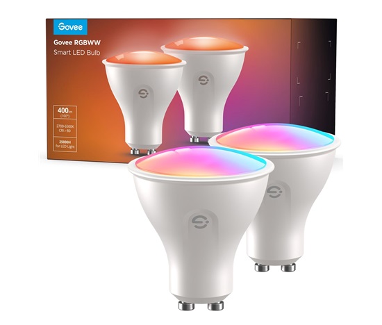 Govee Smart žárovka RGBWW 4,8W-50W 400lm Long Life 2ks
