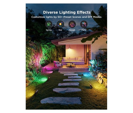 Govee Flood Lights 2 venkovní SMART LED světla 4ks