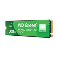 WD GREEN SSD 500GB SN3000, PCIe Gen4x4, M.2 2280, (R:5000/W:4100 MB/s)