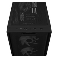 ASUS case A21 PLUS, Mini Tower, průhledná bočnice, 4x 120mm ARGB Fan, černá