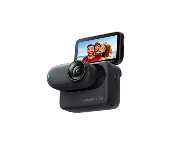 Insta360 GO 3S - 128GB miniaturní magnetická akční kamera, černá