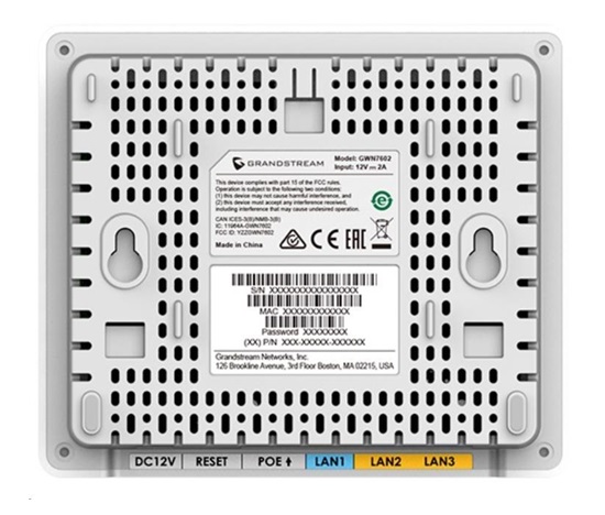 Grandstream GWN7604 přístupový bod Wi-Fi 6