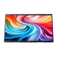 ACER LCD PD163Qbmiuux DUAL SCREEN 40cm (15.6") IPS LED, FHD 1920x1080@60Hz, 250cd/m2, 170/170, 2x2W repro, Black