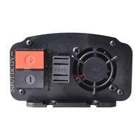 Solight invertor 12V, USB 500mA, kovový, černý, max. zatížení: 300W