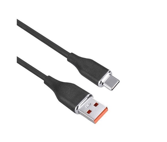 Solight USB-C kabel, USB 2.0 A konektor - USB-C 3.1 konektor, silikon, 2m