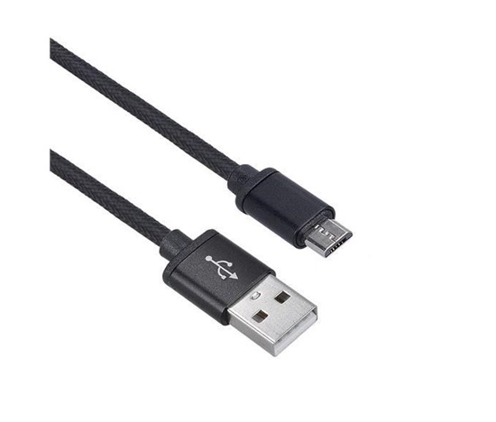 Solight USB kabel, USB 2.0 A konektor - USB B micro konektor, blistr, 1m