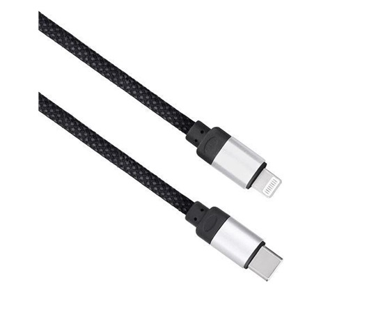 Solight magnetický USB-C/Lightning kabel, USB-C konektor - Lightning konektor, 1m