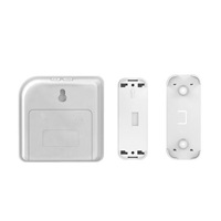 Solight bezdrátový zvonek, bateriový, 200m, bílý, learning code