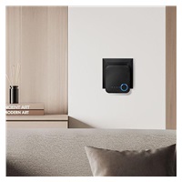 Solight bezdrátový zvonek, do zásuvky, 200m, černý, learning code