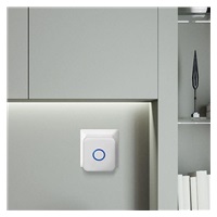 Solight bezdrátový zvonek bezbateriový, do zásuvky, 150m, bílý, learning code