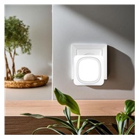 Solight bezdrátový zvonek a noční světélko, do zásuvky, 150m, bílý, learning code