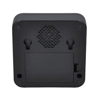 Solight bezdrátový zvonek, bateriový + USB, 200m, černý, learning code