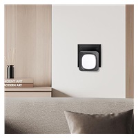 Solight bezdrátový zvonek a noční světélko, do zásuvky, 150m, černý, learning code