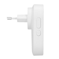 Solight bezdrátový zvonek, do zásuvky, 200m, bílý, learning code