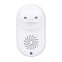 Solight bezdrátový zvonek, do zásuvky, 200m, bílý, learning code