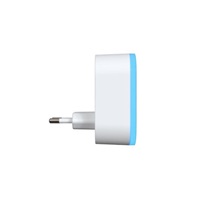 Solight bezdrátový zvonek, do zásuvky, 180m, bílý, learning code