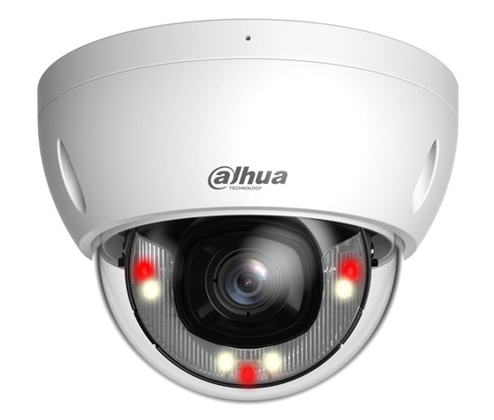 Dahua IPC-HDBW2849E-S-IL-0280B, 8Mpx, 20fps, 1/2,7" CMOS, Full-color, H.265+, f=2,8mm (110°), WDR (120dB), IR30m, LED30m