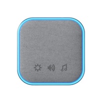 Solight bezdrátový zvonek, do zásuvky, 180m, černý, learning code