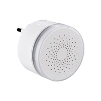 Solight bezdrátový mini zvonek, do zásuvky, 180m, bílý, learning code