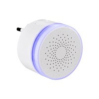 Solight bezdrátový mini zvonek, do zásuvky, 180m, bílý, learning code