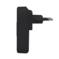 Solight bezdrátový zvonek bezbateriový, do zásuvky, 150m, černý, learning code