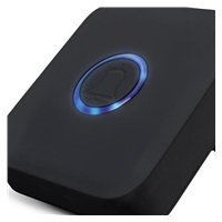 Solight bezdrátový zvonek bezbateriový, do zásuvky, 150m, černý, learning code