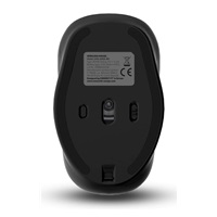 CONNECT IT LONG LIFE bezdrátová tichá myš, USB, (+ 2x AA baterie zdarma), černá