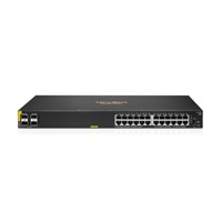 HPE Aruba Networking CX 6100 24G Class4 PoE 4SFP+ 370W Switch JL677AR RENEW