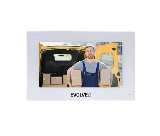 EVOLVEO DoorPhone AP1/AP2, rozšiřující monitor pro DPAP1/DPAP2, bílá