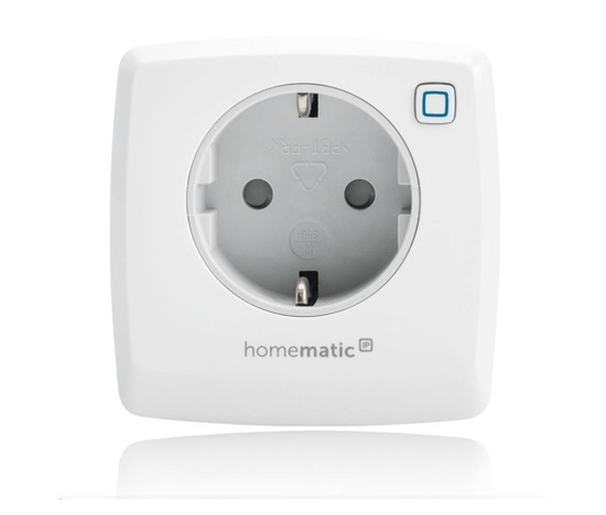 Homematic IP Spínaná zásuvka (SCHUKO) s měřením spotřeby