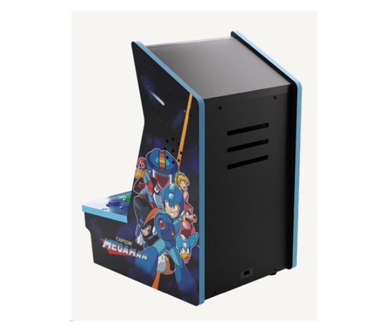 Stolní retro arkádový automat Evercade Alpha Mega Man Bartop Arcade