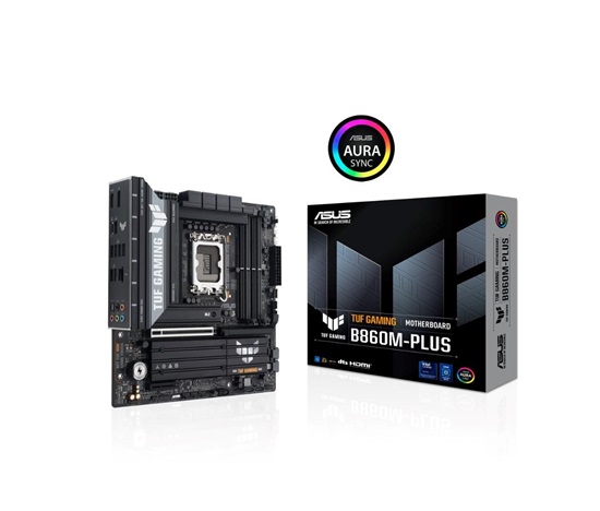 ASUS MB Sc LGA1851 TUF GAMING B860M-PLUS, Intel B860, 4xDDR5, 1xThunderbolt, 1xDP, 1xHDMI, mATX