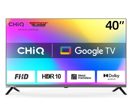 CHiQ L40M9E TV 40", Full HD, smart, Google TV, Dolby Audio, dbx-tv, HDR 10