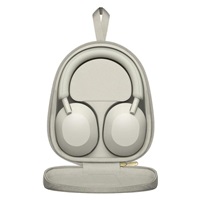 BAZAR - Sony bezdrátová sluchátka WH-1000XM5, EU, stříbrná - Po opravě (Náhradní krabice)