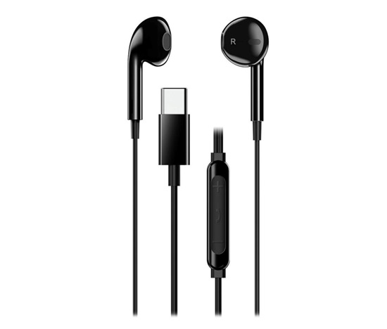 GENIUS sluchátka HS-M365 headset, mikrofon, USB-C, černá