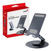 GENIUS stojan na notebook G-Stand M100, tablet a telefon, 4-10", skládací, černá